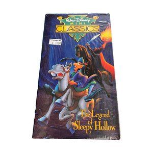 Vintage The Legend of Sleepy Hollow VHS Tape Sealed Disney Mini Classics